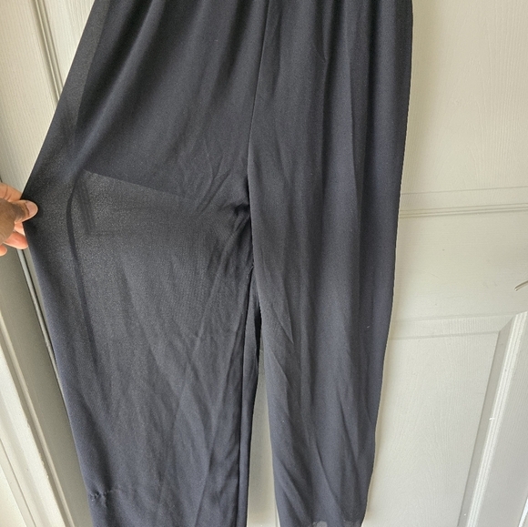 Iris Los Angeles Sheer Jumpsuit Sz M  Women Sleeveless Button Up Collar See Thru - Picture 15 of 16